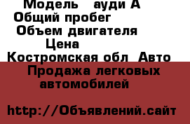  › Модель ­ ауди А-4 › Общий пробег ­ 168 000 › Объем двигателя ­ 2 › Цена ­ 500 000 - Костромская обл. Авто » Продажа легковых автомобилей   